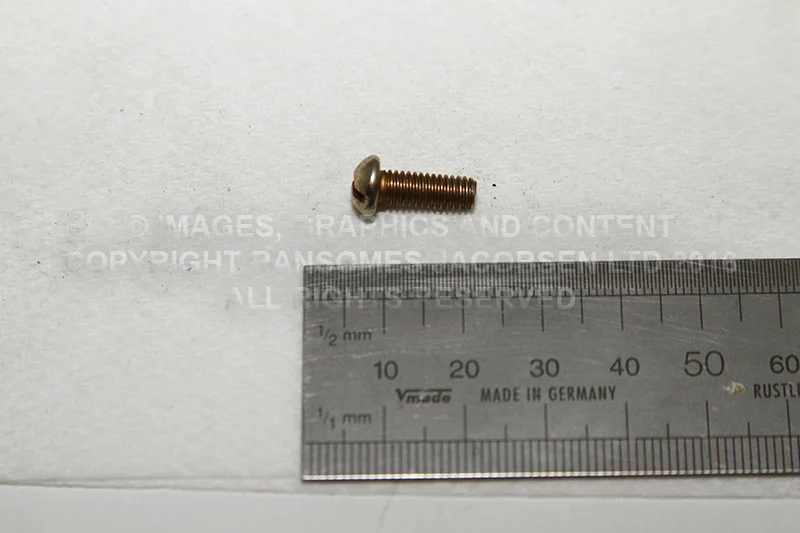 Viti Per Macchina #10-32 X 1/2 Pollice A Testa Piatta Phillips In Ottone Massiccio (25 Pezzi)